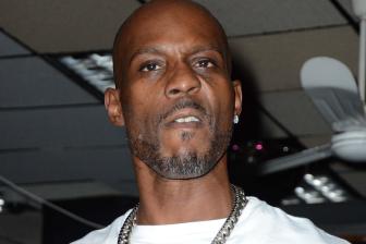 DMX performs at J&R Music World, Park Row, NYC with Talib Kweli